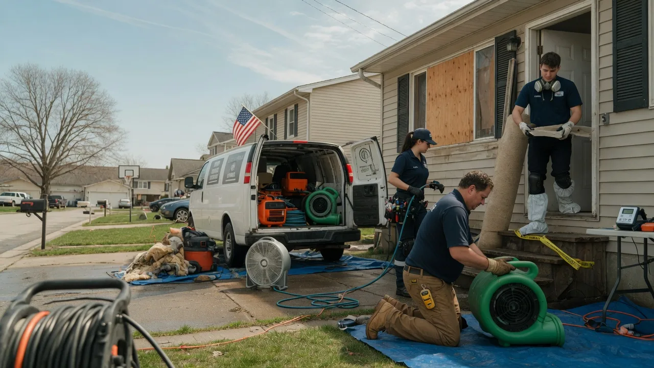 Water Damage Restoration in Forest Park, IL near me